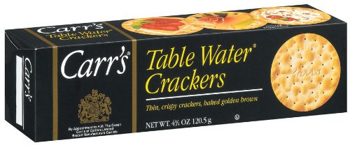 Crackers- Carrs- water
